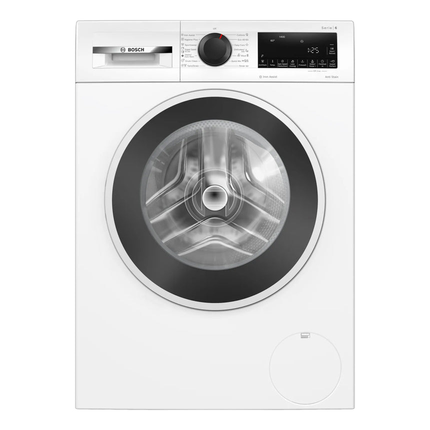 Masina de spalat rufe frontala BOSCH WGG242Z3BY, EcoSilence Drive, Program rapid, Functie spalare cu apa rece, 9 kg, 1200rpm, Clasa A, Alba