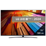 Televizor LG LED 75UT81003LA, 189 cm, Smart, 4K Ultra HD, Clasa F