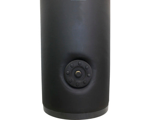 Boiler cu 2 serpentine Fornello SOL 1000 LT 2S 1000 l pentru centrala termica si solar, izolatie termica, flansa de vizitare, manta de protectie