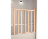 Balustrada Etaj Tradi Eco 100x100 Cm Fag Cu Balustri Frezati