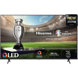 Televizor QLED Smart HISENSE 75E7NQ Pro, Ultra HD 4K, HDR, 189cm, Clasa E, Gri