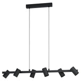 Lustra EGLO GATUELA 1 99464, E14 6X25W IP20, Negru