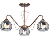 Lustra Vitaluce Ve3951 E27 Max. 3x40w, Maro/fumuriu