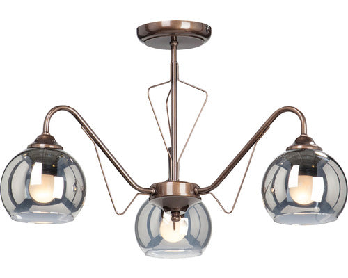 Lustra Vitaluce Ve3951 E27 Max. 3x40w, Maro/fumuriu