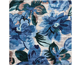Fata De Perna Allegro Model Floral Albastru 45x45 Cm
