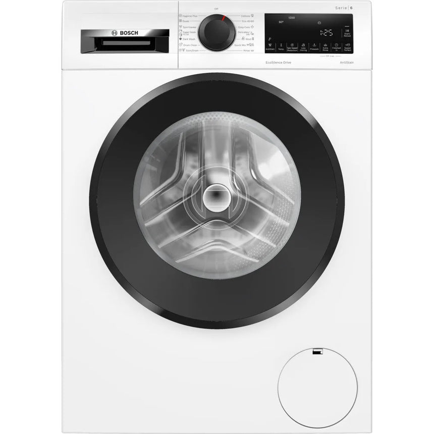 Masina de spalat rufe Bosch WGG24200BY, 9 kg, 1200 RPM, Motor EcoSilence Drive, SpeedPerfect, VarioDrum, Clasa A, Alb