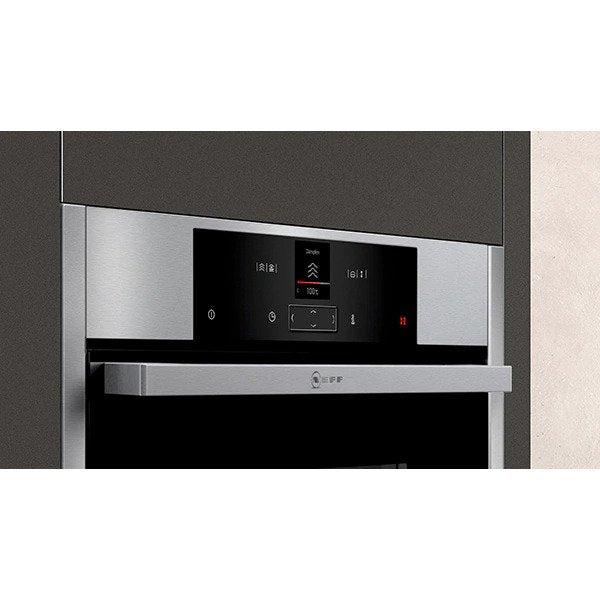 Cuptor incorporabil NEFF C15DR00N0, Abur, 38 l, 4 functii, Inox-Negru