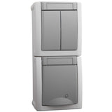 Priza + comutator Panasonic Pacific, IP54
