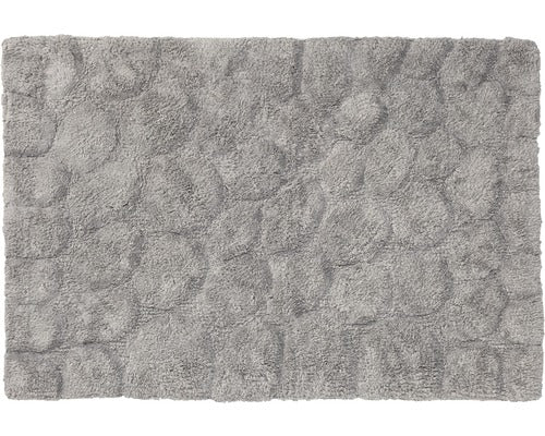 Covoras de baie Pebbles 63x90 cm gri