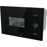 Cuptor cu microunde incorporabil GORENJE BM235SYB, 23 l, 900 W, Negru