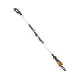 Fierastrau electric telescopic (emondor) cu lant pe acumulator WORX WG349E.9, 20 V, lama 20 cm, viteza lant 5 m/s, ungere automata lant, inaltime maxima taiere 3.6 m, fara acumulator si incarcator in setul de livrare