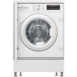 Masina de spalat rufe incorporabila Bosch Seria 8 WIW28542EU, 8 kg, 1400 RPM, Motor EcoSilence Drive, SpeedPerfect, ActiveWater Plus, VarioDrum, Clasa C, Alb