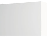 Dulap baie cu oglinda Savini Due Crea, PAL/sticla lustruita, 43x57 cm alb