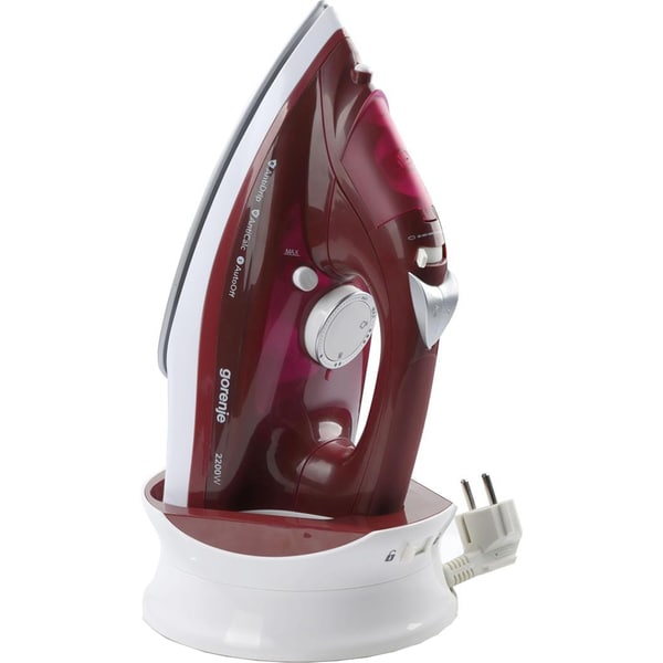 Fier de calcat Gorenje SIH2200RBC iron Steam iron Ceramic soleplate 2200 W Red