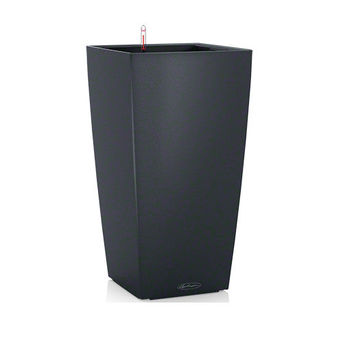 Jardiniera Cubico Color 40 ALL-IN-ONE LECHUZA, gri ardezie, 13158 10.6 kg 421429
