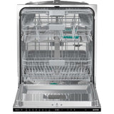 Masina de Spalat Vase Incorporabila GORENJE GV673C60, 16 seturi, 7 programe, 60 cm, Clasa C, Panou Comanda Negru