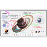 Display interactiv Samsung Flip Pro WM75B, 75", 4K UHD, 350nit, 60Hz, 8ms, Tizen 6.5, 32GB