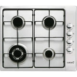 Plita incorporabila CATA GI 6031 X, Gaz, 4 arzatoare, Wok, Inox