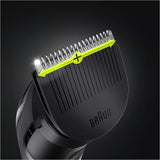 Aparat de Tuns Multifunctional 6 in 1 BRAUN GK3321, Acumulator, 50 Minute Autonomie, Negru