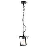 Pendul exterior Rabalux Taverna 7130, E27, 15W, IP44, 79cm, Aluminiu, Negru