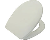 Capac WC FORM & STYLE Bacan duroplast, inchidere lenta, alb 44,7x37,5 cm
