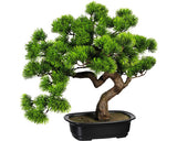 Planta Artificiala Bonsai Kiefer In Ghiveci H40 Cm Verde