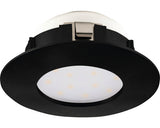 Spot Incastrat Pineda, Ø78 Mm, Negru
