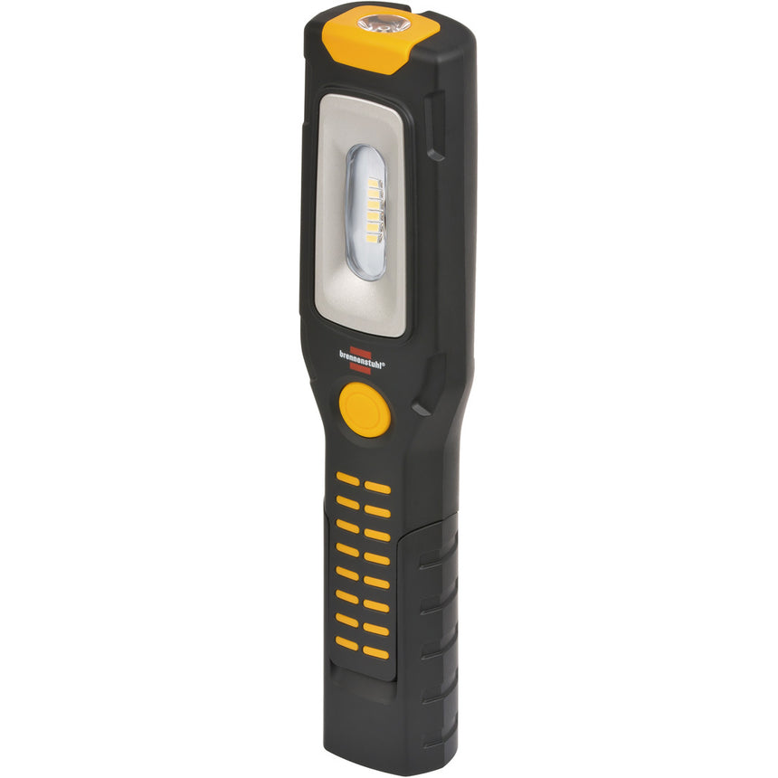 Lanterna LED reincarcabila de lucru Brennenstuhl Multifunctionala, 300 lm, incarcare USB, acumulator Li-Ion 3.7V 2200 mAh, cu sistem de agatare
