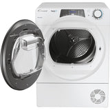 Uscator de rufe Candy Rapido Pro RP4 H7A2TRE-S, Pompa de caldura, 7 Kg, Clasa A++