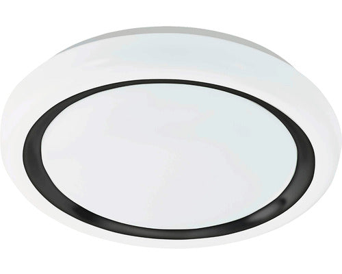 Plafoniera Capasso 14, 6w 1600 Lumeni, Ø340 Mm, Alb/negru