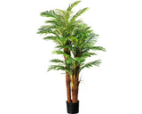 Planta Artificiala Palmier Areca 3 Trunchiuri H 160 Cm Verde