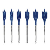 Set de 6 burghie plate pentru lemn Bosch Expert Self Cut Speed 2608900332, 14; 16; 18; 20; 22; 24 mm diametru