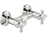 Baterie dus cu dubla comanda AVITAL Tweed Obertain ceramic 1/2” crom