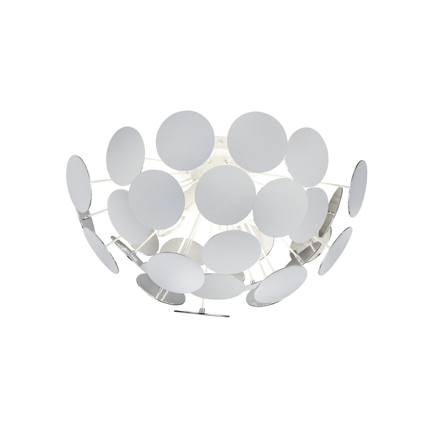 Plafoniera, Trio Lighting, Discalgo, 3xMax.40W, E14, Alb mat