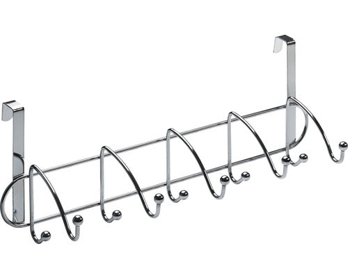 Cuier Pentru Usa Cu 5x2 Carlige Hettich Budget 430x155x135 Mm, Otel Cromat