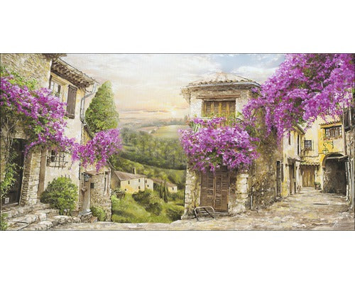 Tablou Canvas Colourful Toscana 50x100 Cm