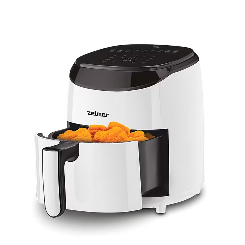 Friteuza Zelmer ZAF3551W 3.5L 1200W Low Fat Fryer Alb