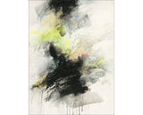 Tablou Canvas Black And Green 57x77 Cm