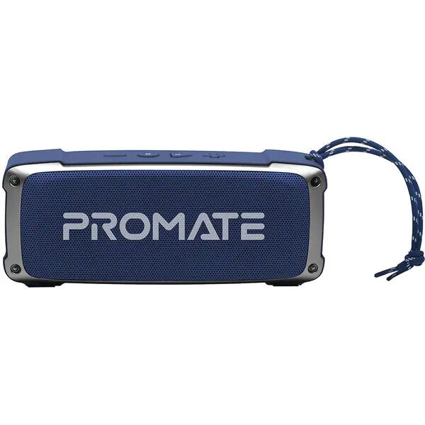 Boxa Portabila PROMATE Outbeat, Bluetooth, MicroSD, Radio Fm, Albastru