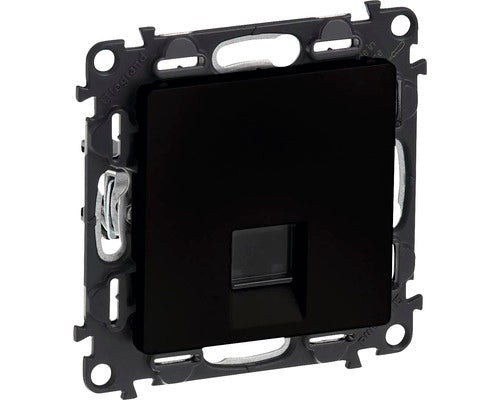 Priza Date Rj45 Simpla Legrand Valena Life Cat6, Negru Mat