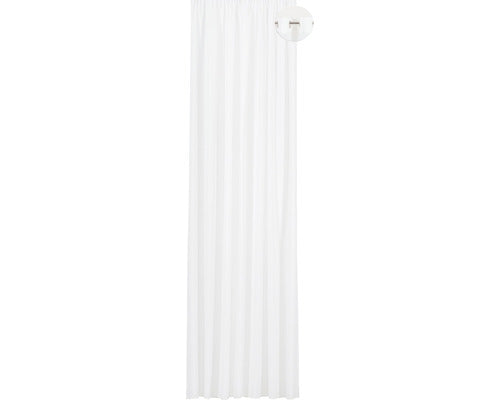 Perdea Cu Inele Garbo Uni Alb 300x245 Cm
