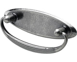 Maner Mobila Hettich Antik & Retro 64/94 Mm, Cu Inel Tragator, Zamac Argintiu Brunat