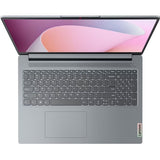 Laptop Lenovo IdeaPad Slim 3 16ABR8 cu procesor AMD Ryzen™ 7 7730U pana la 4.5 GHz, 16", WUXGA, IPS, 16GB, 512GB SSD, AMD Radeon™ Graphics, No OS, Arctic Grey
