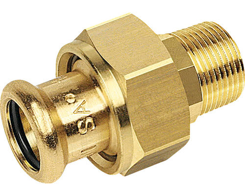 Cot cupru, presare Sanha 18x1/2" FE