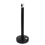 Stalp delimitare plastic, negru