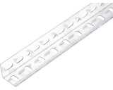 Cornier Metalic Perforat Alberts Conceptor 25x25x1, 2 Mm, Lungime 2m, Argintiu