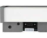 Aplica Cu Led Integrat Dawson 8w 700 Lumeni, Lumina Reglabila, Pentru Exterior Ip54, Antracit