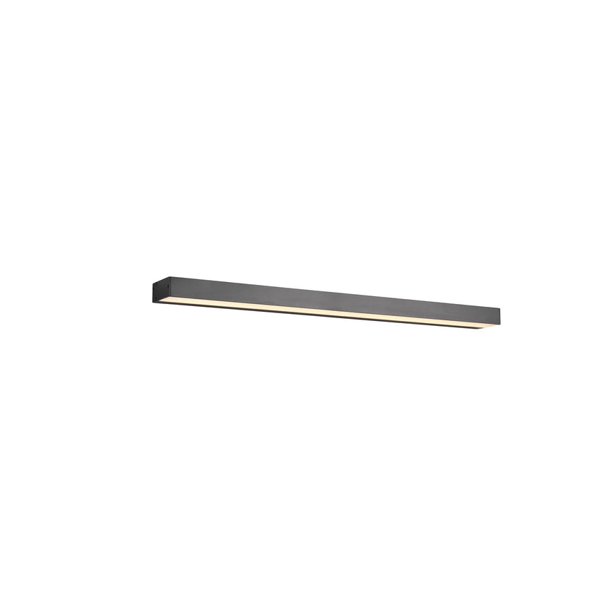 Aplica LED, Trio, 13 W, 1400 lm, Aluminiu/Plastic, Negru