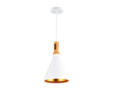 Pendul Trendy E27 Max. 1x15w, Aluminiu/alb