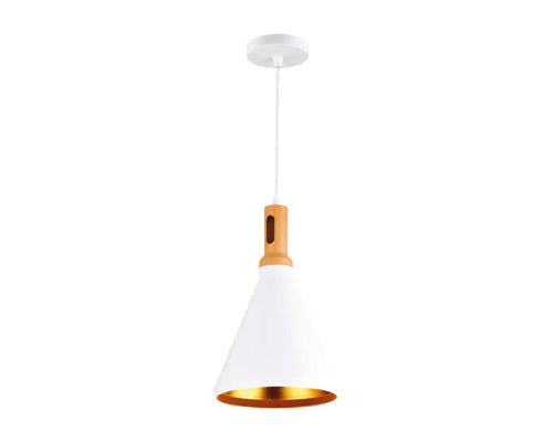 Pendul Trendy E27 Max. 1x15w, Aluminiu/alb